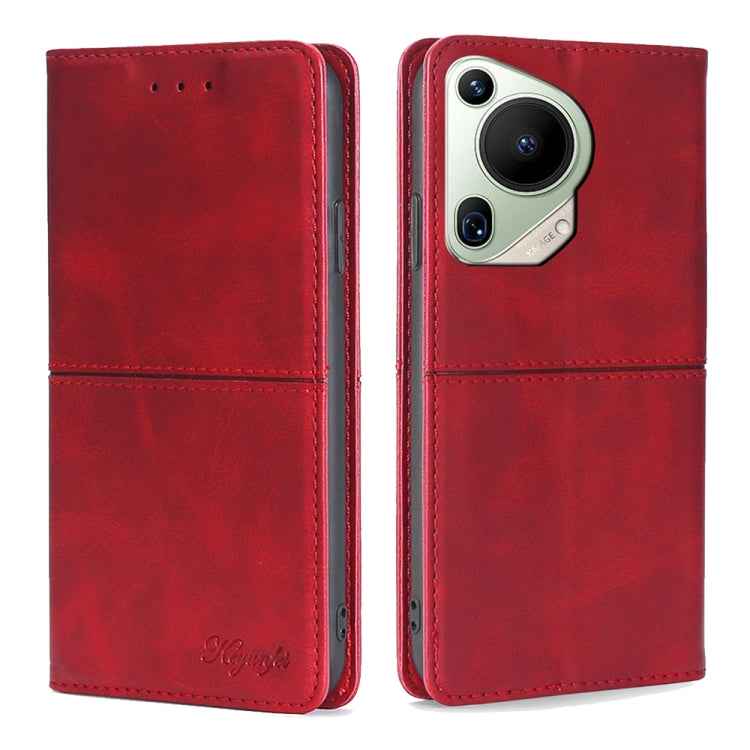 Cow Texture Magnetic Leather Phone Case, For Huawei Maimang 40 5G, For Huawei Pura 80 5G, For Huawei nova 14 Ultra 5G, For Huawei nova 14 Pro 5G, For Huawei nova 14 5G, For Huawei Pura 70 Pro / 70 Pro+ 5G, For Huawei Pura 70 Ultra 5G                   ...