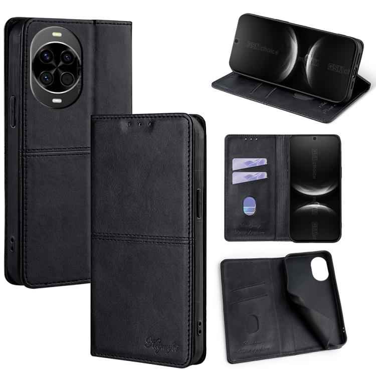 Cow Texture Magnetic Leather Phone Case, For Huawei Maimang 40 5G, For Huawei Pura 80 5G, For Huawei nova 14 Ultra 5G, For Huawei nova 14 Pro 5G, For Huawei nova 14 5G, For Huawei Pura 70 Pro / 70 Pro+ 5G, For Huawei Pura 70 Ultra 5G                   ...