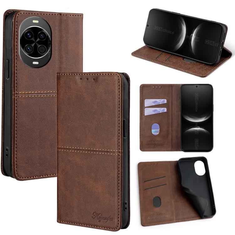 Cow Texture Magnetic Leather Phone Case, For Huawei Maimang 40 5G, For Huawei Pura 80 5G, For Huawei nova 14 Ultra 5G, For Huawei nova 14 Pro 5G, For Huawei nova 14 5G, For Huawei Pura 70 Pro / 70 Pro+ 5G, For Huawei Pura 70 Ultra 5G                   ...