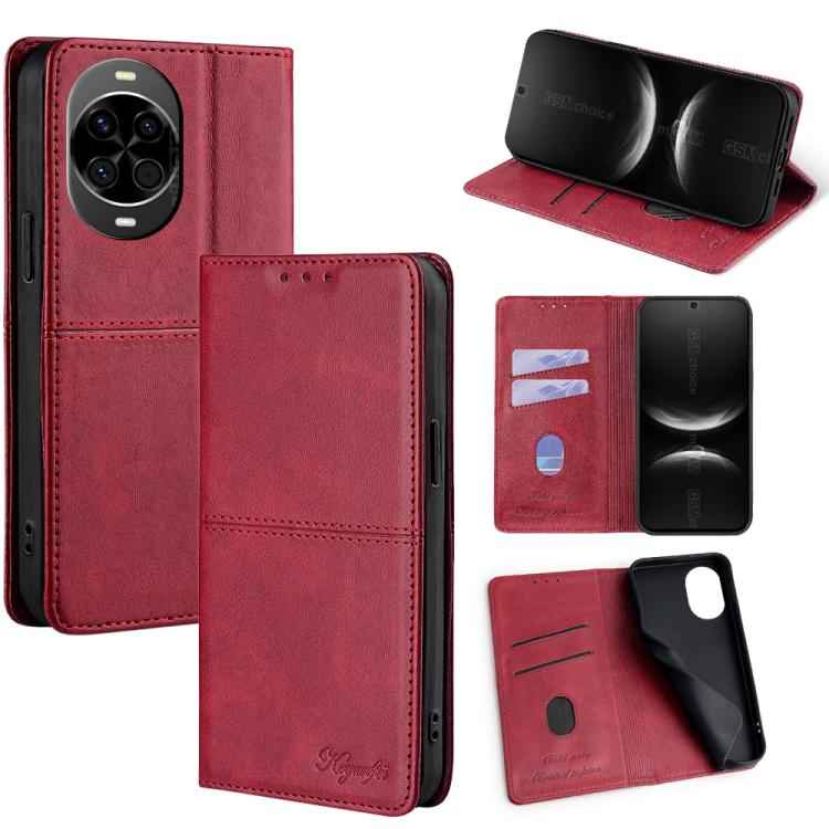Cow Texture Magnetic Leather Phone Case, For Huawei Maimang 40 5G, For Huawei Pura 80 5G, For Huawei nova 14 Ultra 5G, For Huawei nova 14 Pro 5G, For Huawei nova 14 5G, For Huawei Pura 70 Pro / 70 Pro+ 5G, For Huawei Pura 70 Ultra 5G                   ...