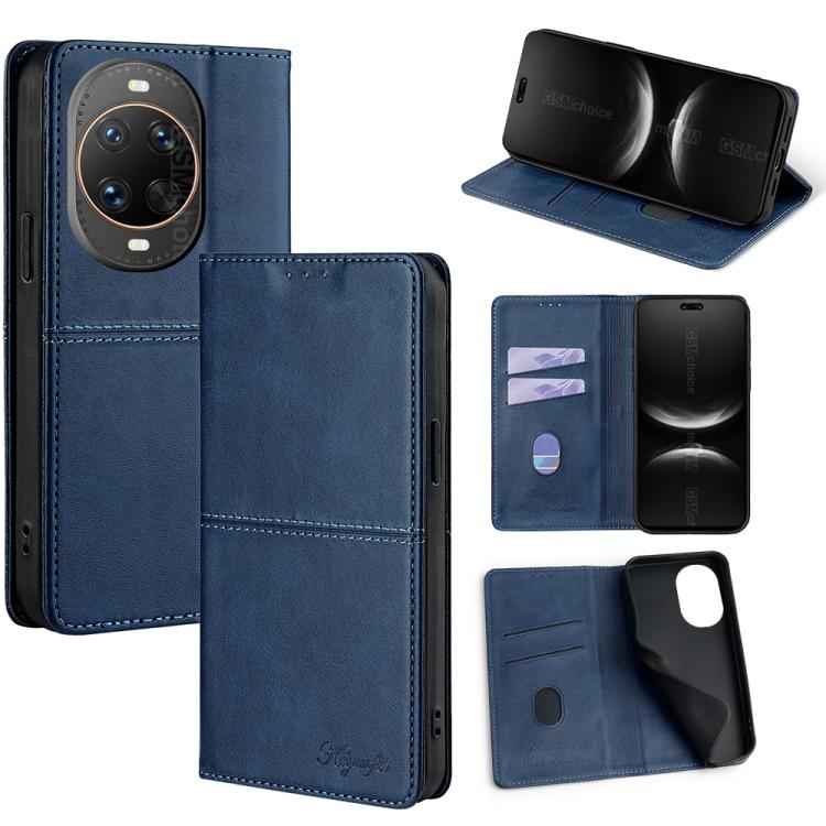 Cow Texture Magnetic Leather Phone Case, For Huawei Maimang 40 5G, For Huawei Pura 80 5G, For Huawei nova 14 Ultra 5G, For Huawei nova 14 Pro 5G, For Huawei nova 14 5G, For Huawei Pura 70 Pro / 70 Pro+ 5G, For Huawei Pura 70 Ultra 5G                   ...