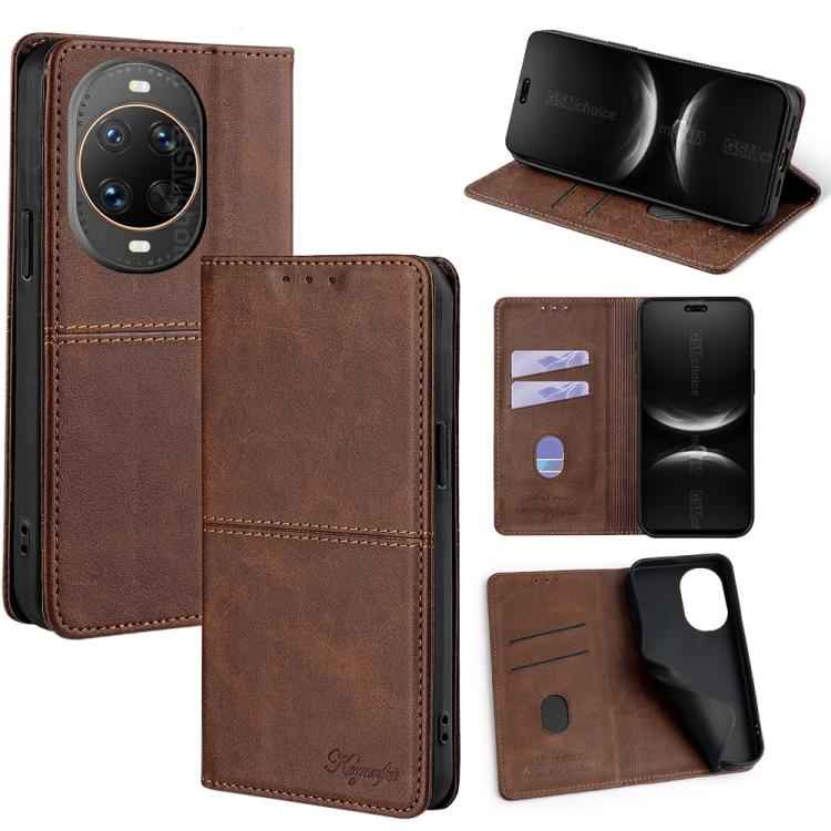 Cow Texture Magnetic Leather Phone Case, For Huawei Maimang 40 5G, For Huawei Pura 80 5G, For Huawei nova 14 Ultra 5G, For Huawei nova 14 Pro 5G, For Huawei nova 14 5G, For Huawei Pura 70 Pro / 70 Pro+ 5G, For Huawei Pura 70 Ultra 5G                   ...