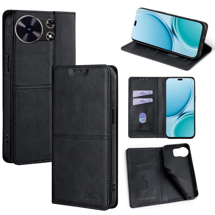 Cow Texture Magnetic Leather Phone Case, For Huawei Enjoy 90 Pro Max 5G, For Huawei Enjoy 90 Plus 5G, For Huawei Maimang 40 5G, For Huawei Pura 80 5G, For Huawei nova 14 Ultra 5G, For Huawei nova 14 Pro 5G, For Huawei nova 14 5G                        ...