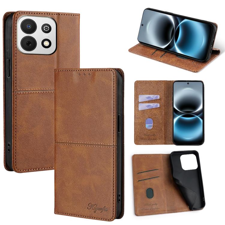 Cow Texture Magnetic Leather Phone Case, For Huawei Enjoy 90 Pro Max 5G, For Huawei Enjoy 90 Plus 5G, For Huawei Maimang 40 5G, For Huawei Pura 80 5G, For Huawei nova 14 Ultra 5G, For Huawei nova 14 Pro 5G, For Huawei nova 14 5G                        ...