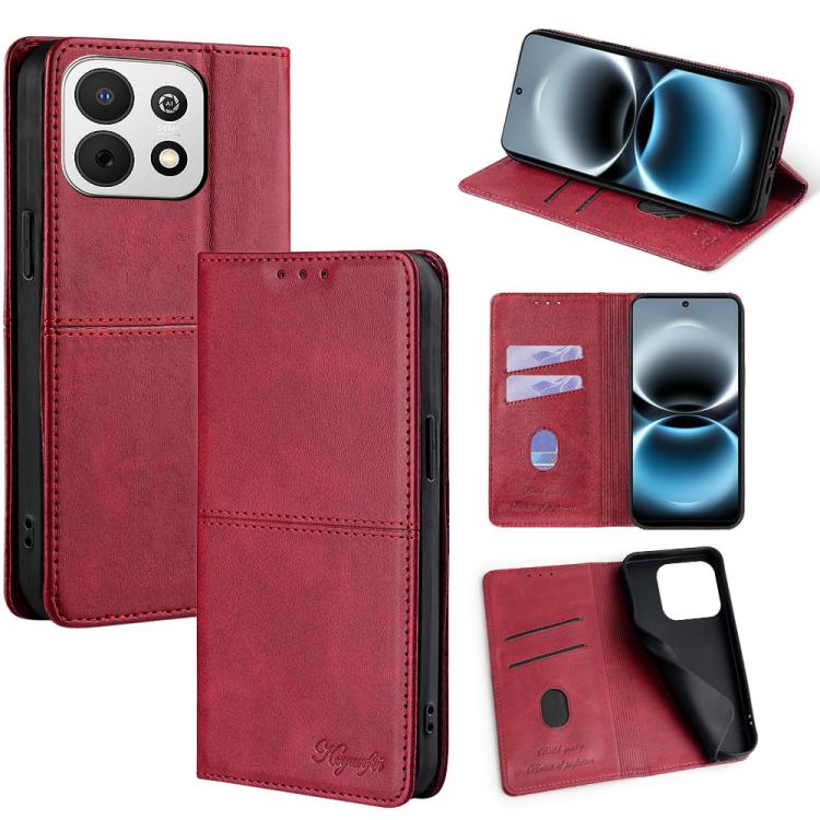 Cow Texture Magnetic Leather Phone Case, For Huawei Enjoy 90 Pro Max 5G, For Huawei Enjoy 90 Plus 5G, For Huawei Maimang 40 5G, For Huawei Pura 80 5G, For Huawei nova 14 Ultra 5G, For Huawei nova 14 Pro 5G, For Huawei nova 14 5G                        ...