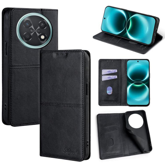 Cow Texture Magnetic Leather Phone Case, For Huawei Enjoy 90 Pro Max 5G, For Huawei Enjoy 90 Plus 5G, For Huawei Maimang 40 5G, For Huawei Pura 80 5G, For Huawei nova 14 Ultra 5G, For Huawei nova 14 Pro 5G, For Huawei nova 14 5G                        ...