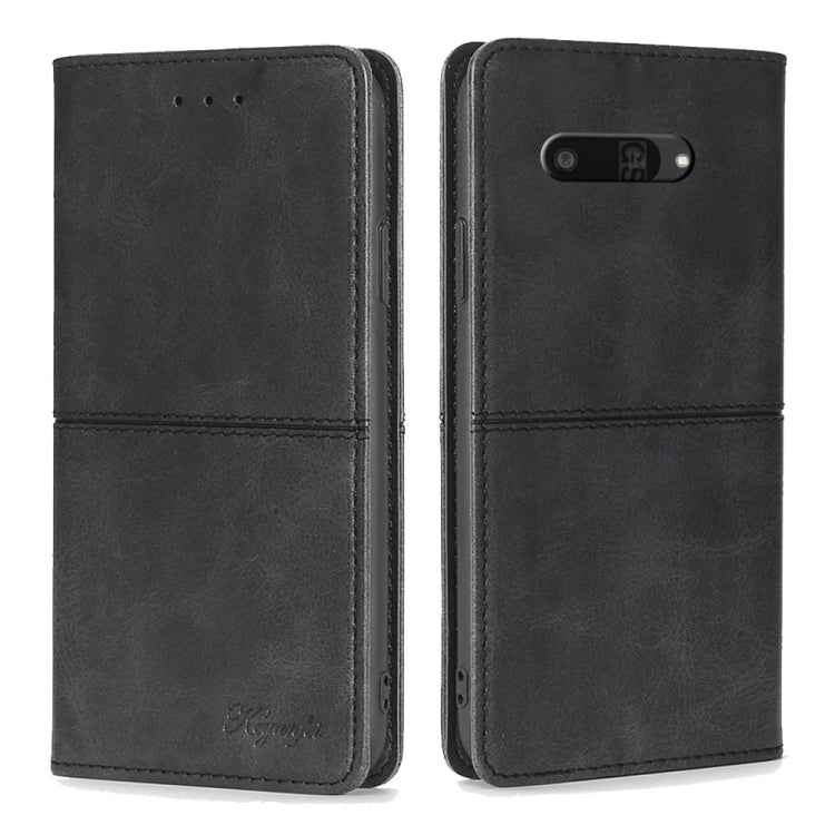 Cow Texture Magnetic Leather Phone Case, For Kyocera Basio Active3, For Kyocera Digno SX4 5G, For Kyocera Digno SX3-KYG02