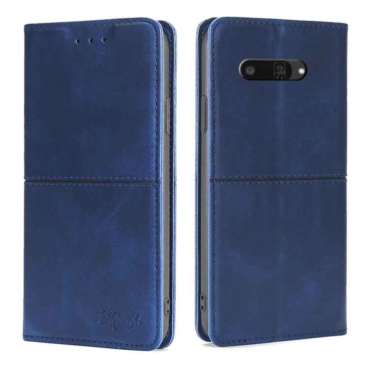 Cow Texture Magnetic Leather Phone Case, For Kyocera Basio Active3, For Kyocera Digno SX4 5G, For Kyocera Digno SX3-KYG02