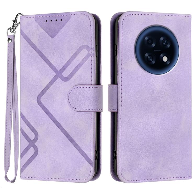 Line Pattern Skin Feel Leather Phone Case, For OPPO Reno15 Pro Max 5G Global, For OPPO Reno15 F 5G Global, For OPPO Reno15 Pro 5G Global, For OPPO Reno15 5G Global, For OPPO Find X9, For OPPO A6 Pro 4G / 5G Global / F31 5G, For OPPO F31 Pro+ 5G / A6 GT...