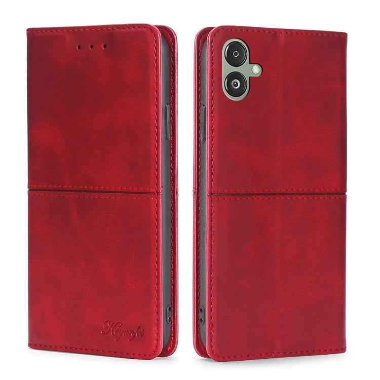Cow Texture Magnetic Leather Phone Case, For Samsung Galaxy M55 5G, For Samsung Galaxy M15 5G, For Samsung Galaxy Xcover 7 5G, For Samsung Galaxy S24 Ultra 5G, For Samsung Galaxy S24+ 5G, For Samsung Galaxy S24 5G, For Samsung Galaxy F14 5G            ...
