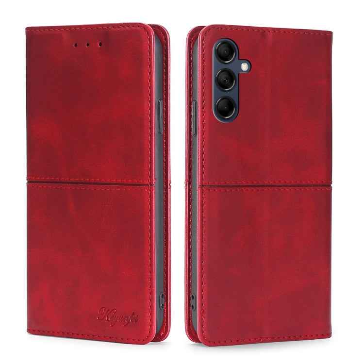 Cow Texture Magnetic Leather Phone Case, For Samsung Galaxy M55 5G, For Samsung Galaxy M15 5G, For Samsung Galaxy Xcover 7 5G, For Samsung Galaxy S24 Ultra 5G, For Samsung Galaxy S24+ 5G, For Samsung Galaxy S24 5G, For Samsung Galaxy F14 5G            ...
