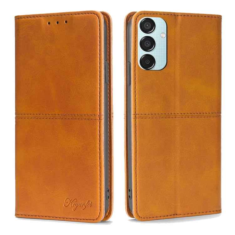 Cow Texture Magnetic Leather Phone Case, For Samsung Galaxy M55 5G, For Samsung Galaxy M15 5G, For Samsung Galaxy Xcover 7 5G, For Samsung Galaxy S24 Ultra 5G, For Samsung Galaxy S24+ 5G, For Samsung Galaxy S24 5G, For Samsung Galaxy F14 5G            ...