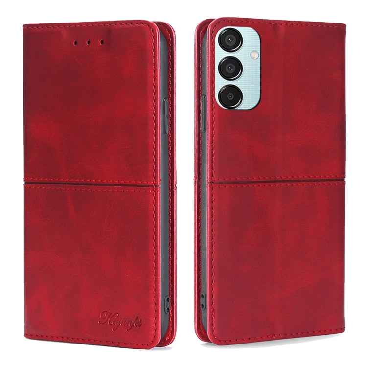 Cow Texture Magnetic Leather Phone Case, For Samsung Galaxy M55 5G, For Samsung Galaxy M15 5G, For Samsung Galaxy Xcover 7 5G, For Samsung Galaxy S24 Ultra 5G, For Samsung Galaxy S24+ 5G, For Samsung Galaxy S24 5G, For Samsung Galaxy F14 5G            ...