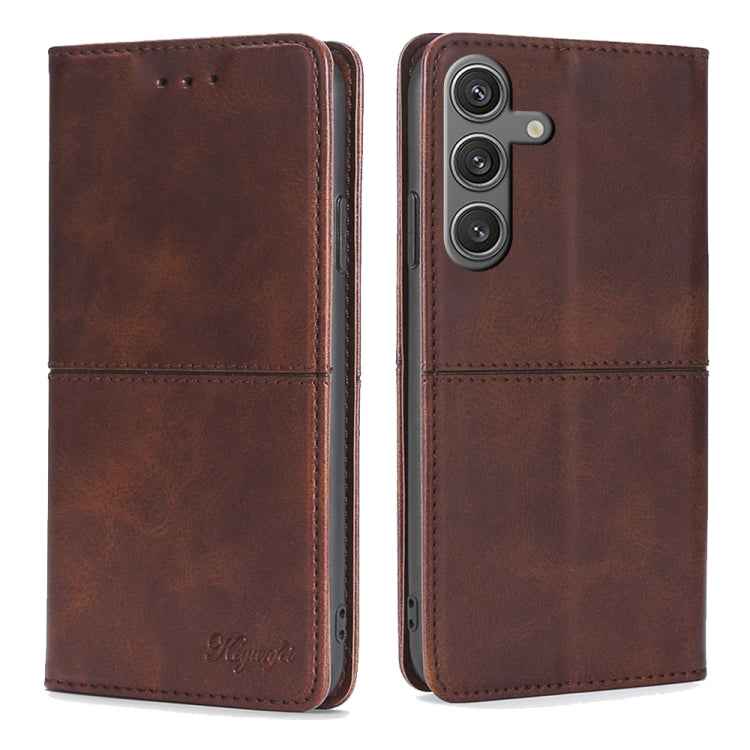 Cow Texture Magnetic Leather Phone Case, For Samsung Galaxy M55 5G, For Samsung Galaxy M15 5G, For Samsung Galaxy Xcover 7 5G, For Samsung Galaxy S24 Ultra 5G, For Samsung Galaxy S24+ 5G, For Samsung Galaxy S24 5G, For Samsung Galaxy F14 5G            ...