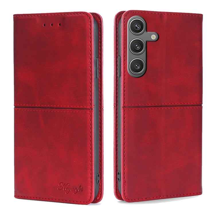 Cow Texture Magnetic Leather Phone Case, For Samsung Galaxy M55 5G, For Samsung Galaxy M15 5G, For Samsung Galaxy Xcover 7 5G, For Samsung Galaxy S24 Ultra 5G, For Samsung Galaxy S24+ 5G, For Samsung Galaxy S24 5G, For Samsung Galaxy F14 5G            ...