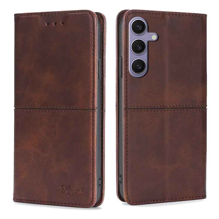 Cow Texture Magnetic Leather Phone Case, For Samsung Galaxy M55 5G, For Samsung Galaxy M15 5G, For Samsung Galaxy Xcover 7 5G, For Samsung Galaxy S24 Ultra 5G, For Samsung Galaxy S24+ 5G, For Samsung Galaxy S24 5G, For Samsung Galaxy F14 5G            ...