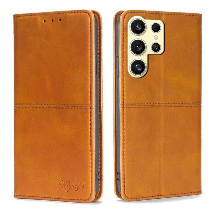 Cow Texture Magnetic Leather Phone Case, For Samsung Galaxy M55 5G, For Samsung Galaxy M15 5G, For Samsung Galaxy Xcover 7 5G, For Samsung Galaxy S24 Ultra 5G, For Samsung Galaxy S24+ 5G, For Samsung Galaxy S24 5G, For Samsung Galaxy F14 5G            ...