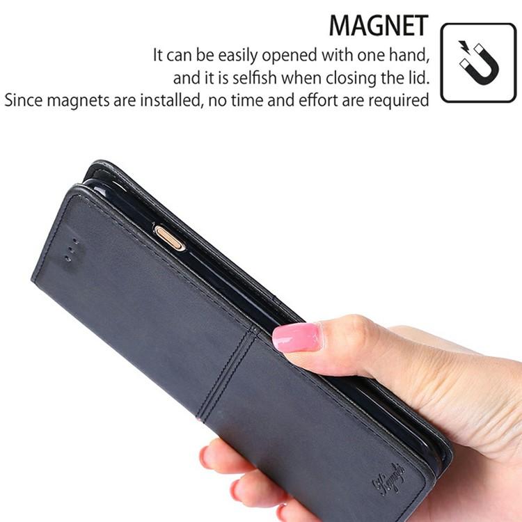 Cow Texture Magnetic Leather Phone Case