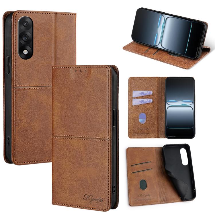 Cow Texture Magnetic Leather Phone Case