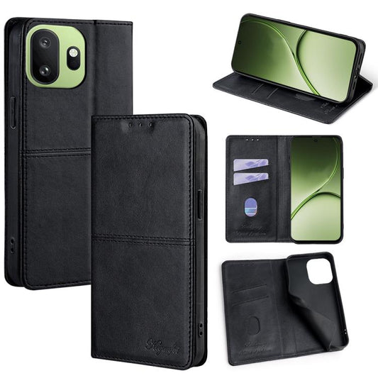 Cow Texture Magnetic Leather Phone Case, For OnePlus 15T 5G, For OnePlus Turbo 6 / 6V, For OnePlus Ace 6, For OnePlus 15 5G, For OnePlus Ace 5 Ultra / Nord 5, For OnePlus Ace 5 Racing / Nord CE5, For OnePlus Ace 3 Pro 5G, For OnePlus Nord CE 4 Lite 5G ...