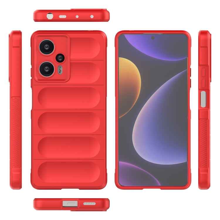Magic Shield TPU + Flannel Phone Case, For Xiaomi Redmi Note 12 Turbo