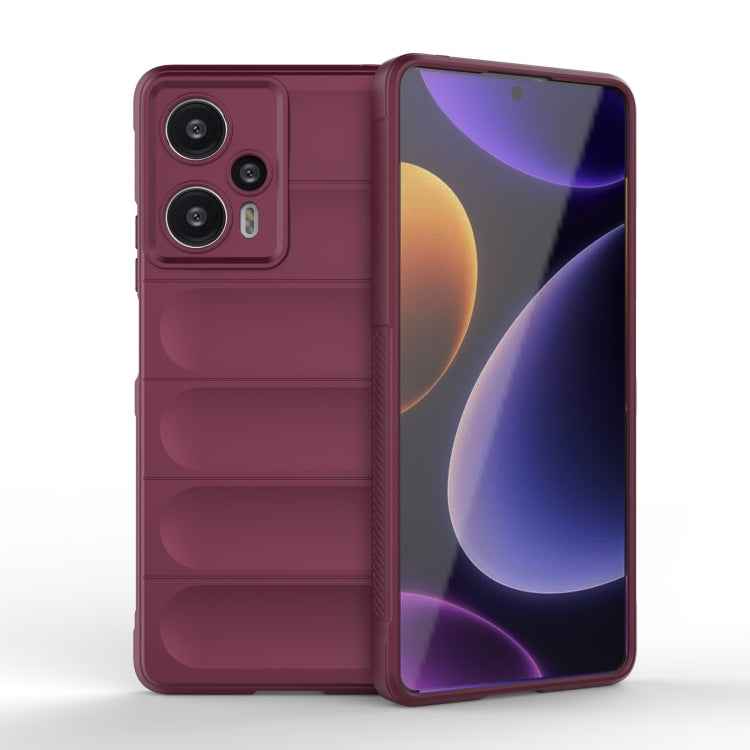 Magic Shield TPU + Flannel Phone Case, For Xiaomi Redmi Note 12 Turbo