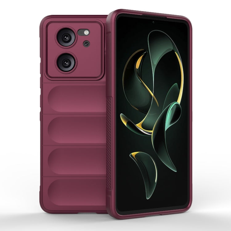 Magic Shield TPU + Flannel Phone Case, For Xiaomi 14 Pro 5G, For Xiaomi 14 5G, For Xiaomi Redmi 13C 4G Global, For Xiaomi Redmi K60 Ultra