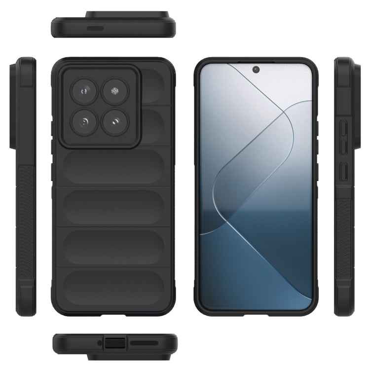 Magic Shield TPU + Flannel Phone Case, For Xiaomi 14 Pro 5G, For Xiaomi 14 5G, For Xiaomi Redmi 13C 4G Global, For Xiaomi Redmi K60 Ultra