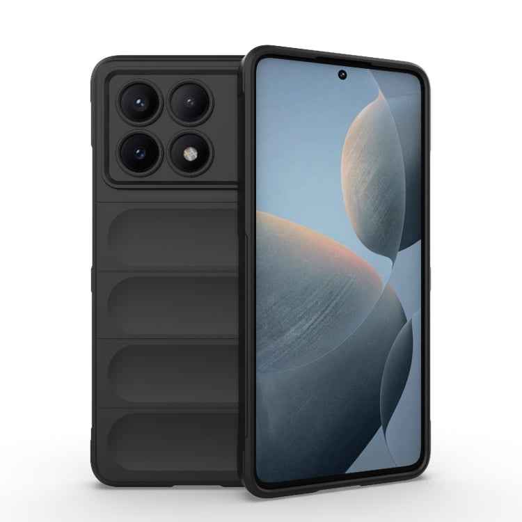 Magic Shield TPU + Flannel Phone Case, For Xiaomi Redmi 13C 5G, For Xiaomi Redmi K70E 5G, For Xiaomi Redmi Note 13R Pro 5G, For Xiaomi 14 Ultra