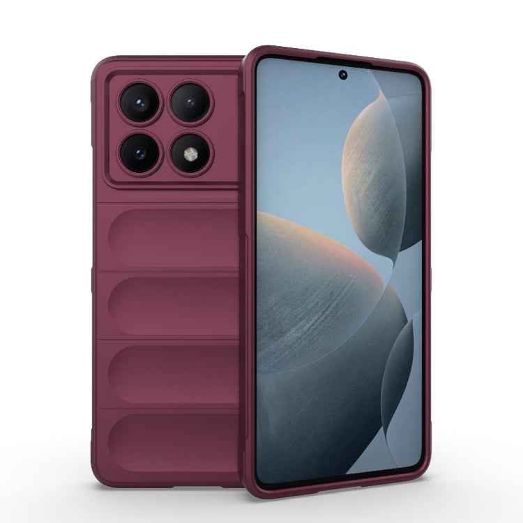 Magic Shield TPU + Flannel Phone Case, For Xiaomi Redmi 13C 5G, For Xiaomi Redmi K70E 5G, For Xiaomi Redmi Note 13R Pro 5G, For Xiaomi 14 Ultra