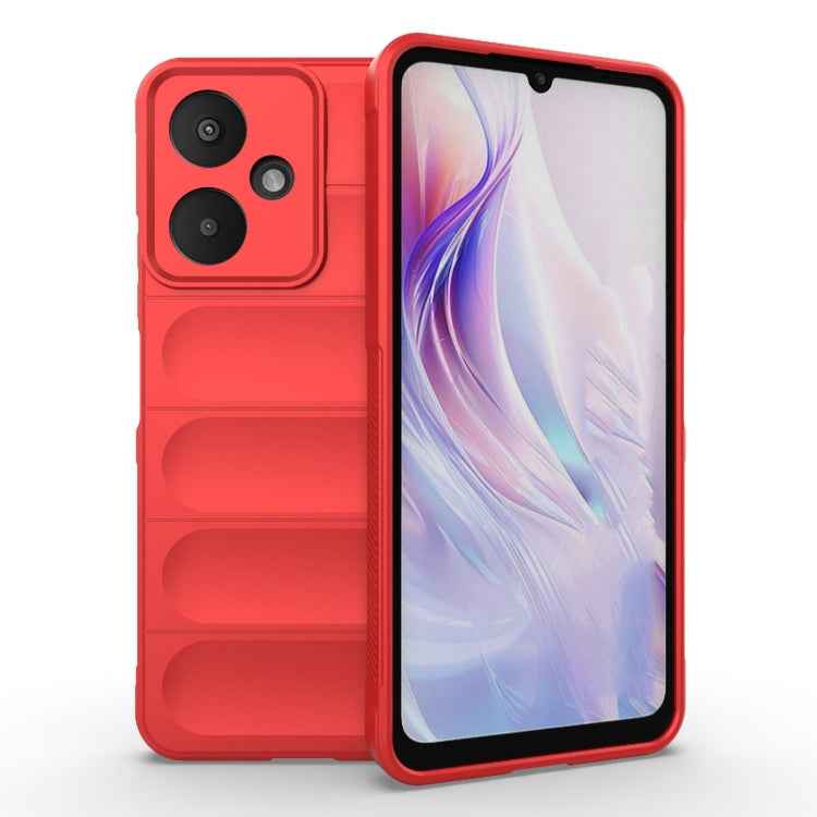 Magic Shield TPU + Flannel Phone Case, For Xiaomi Redmi 13C 5G, For Xiaomi Redmi K70E 5G, For Xiaomi Redmi Note 13R Pro 5G, For Xiaomi 14 Ultra