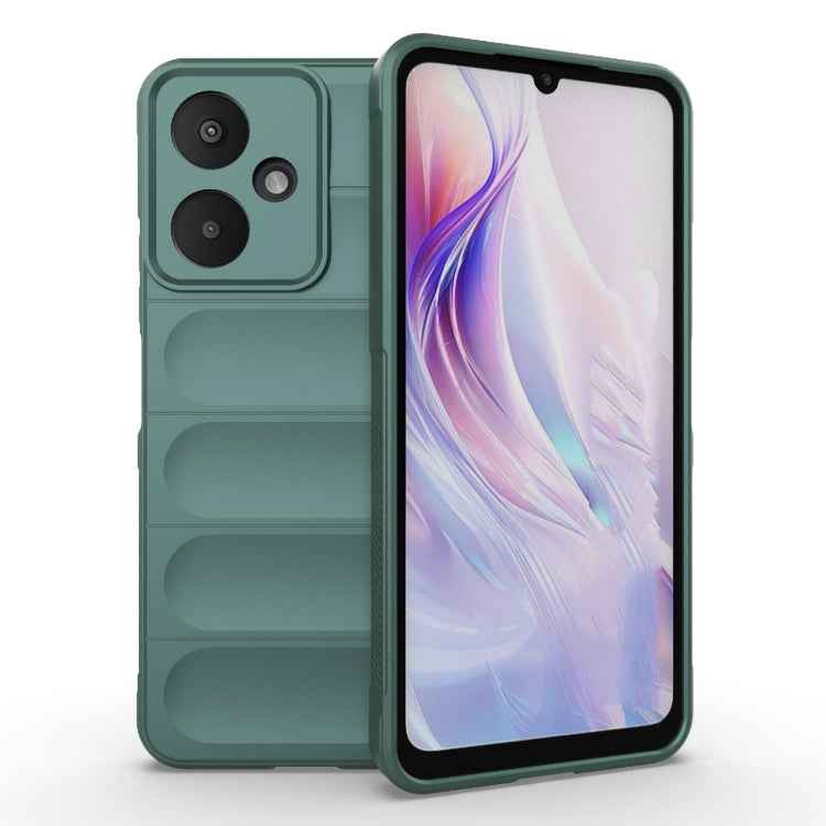 Magic Shield TPU + Flannel Phone Case, For Xiaomi Redmi 13C 5G, For Xiaomi Redmi K70E 5G, For Xiaomi Redmi Note 13R Pro 5G, For Xiaomi 14 Ultra