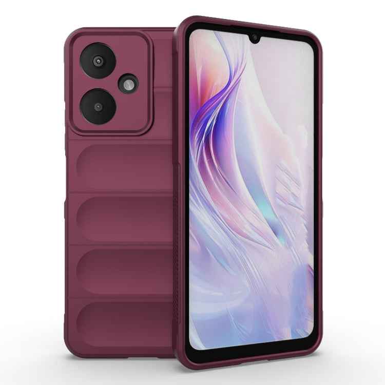 Magic Shield TPU + Flannel Phone Case, For Xiaomi Redmi 13C 5G, For Xiaomi Redmi K70E 5G, For Xiaomi Redmi Note 13R Pro 5G, For Xiaomi 14 Ultra