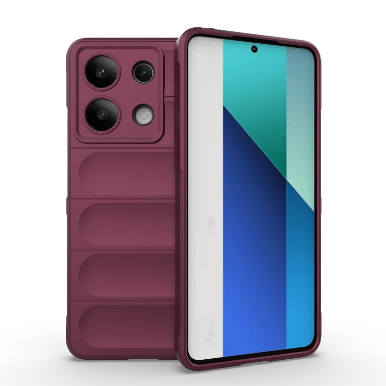 Magic Shield TPU + Flannel Phone Case, For Xiaomi Redmi Turbo 3 5G, For Xiaomi Redmi A3 4G Global, For Xiaomi Redmi Note 13 Pro 4G Global, For Xiaomi Redmi Note 13 4G Global