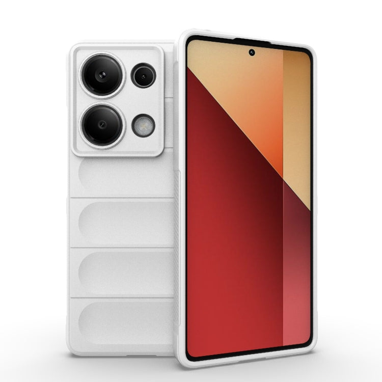 Magic Shield TPU + Flannel Phone Case, For Xiaomi Redmi Turbo 3 5G, For Xiaomi Redmi A3 4G Global, For Xiaomi Redmi Note 13 Pro 4G Global, For Xiaomi Redmi Note 13 4G Global