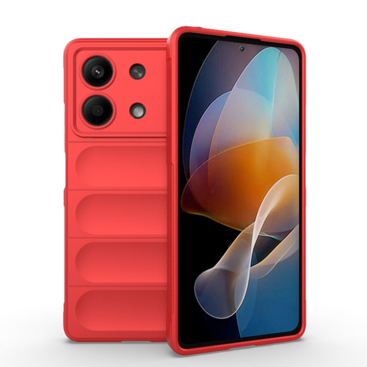 Magic Shield TPU + Flannel Phone Case, For Xiaomi Redmi 13C 5G, For Xiaomi Redmi K70E 5G, For Xiaomi Redmi Note 13R Pro 5G, For Xiaomi 14 Ultra