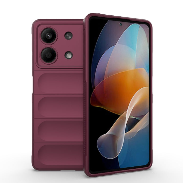 Magic Shield TPU + Flannel Phone Case, For Xiaomi Redmi 13C 5G, For Xiaomi Redmi K70E 5G, For Xiaomi Redmi Note 13R Pro 5G, For Xiaomi 14 Ultra