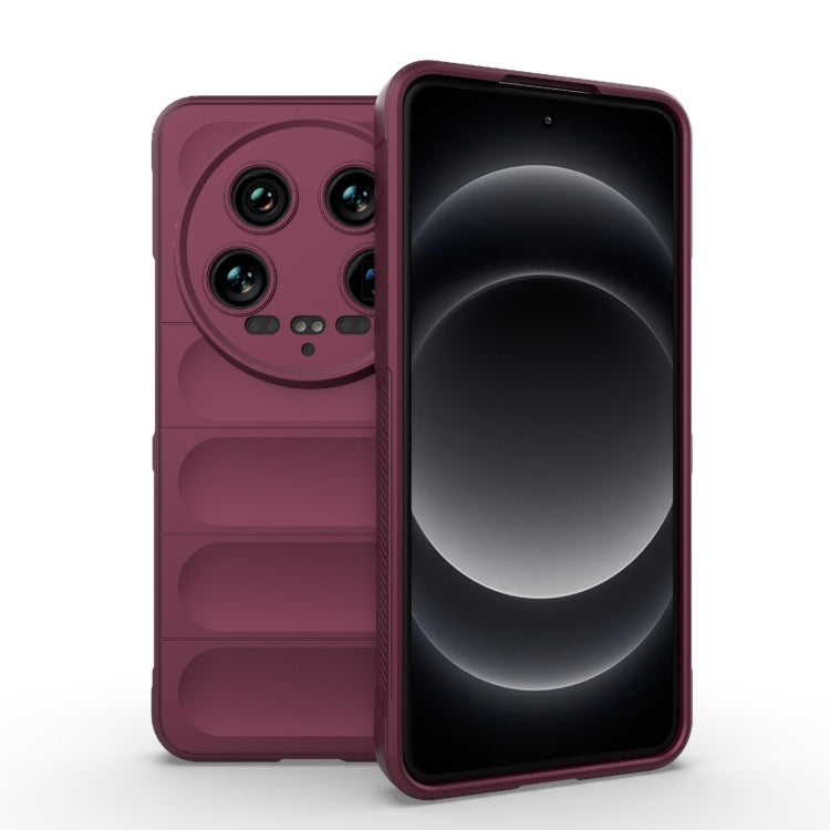 Magic Shield TPU + Flannel Phone Case, For Xiaomi Redmi 13C 5G, For Xiaomi Redmi K70E 5G, For Xiaomi Redmi Note 13R Pro 5G, For Xiaomi 14 Ultra