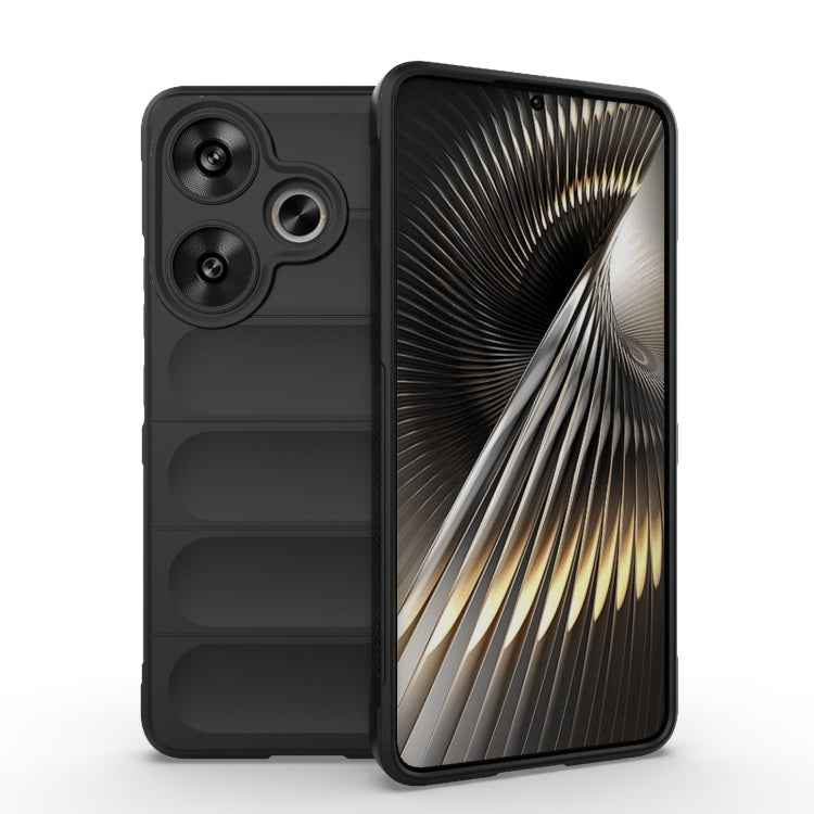 Magic Shield TPU + Flannel Phone Case, For Xiaomi Redmi Turbo 3 5G, For Xiaomi Redmi A3 4G Global, For Xiaomi Redmi Note 13 Pro 4G Global, For Xiaomi Redmi Note 13 4G Global