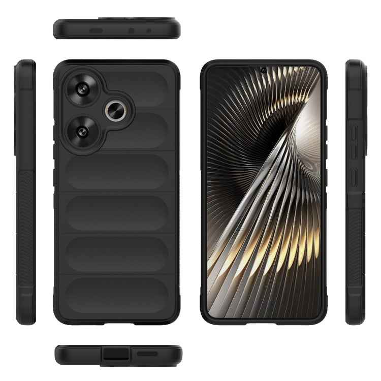 Magic Shield TPU + Flannel Phone Case, For Xiaomi Redmi Turbo 3 5G, For Xiaomi Redmi A3 4G Global, For Xiaomi Redmi Note 13 Pro 4G Global, For Xiaomi Redmi Note 13 4G Global
