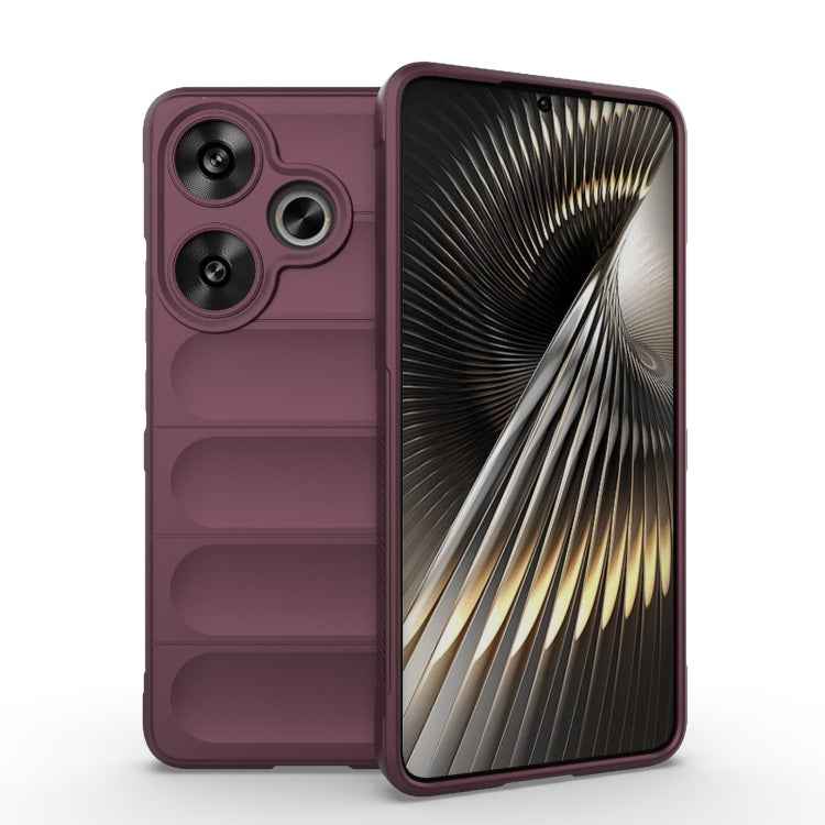Magic Shield TPU + Flannel Phone Case, For Xiaomi Redmi Turbo 3 5G, For Xiaomi Redmi A3 4G Global, For Xiaomi Redmi Note 13 Pro 4G Global, For Xiaomi Redmi Note 13 4G Global