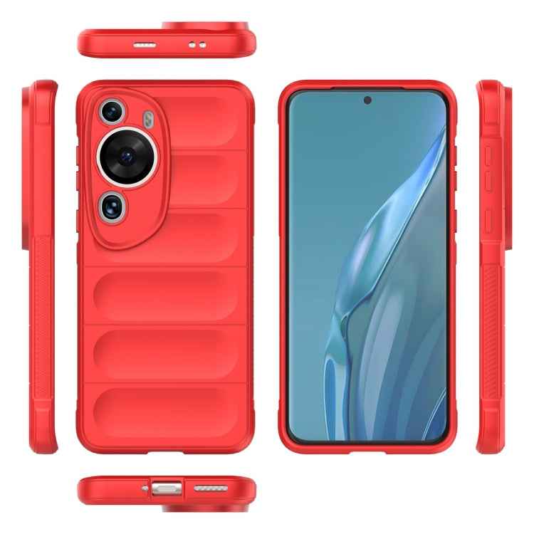 Magic Shield TPU + Flannel Phone Case, For Huawei P60 Art
