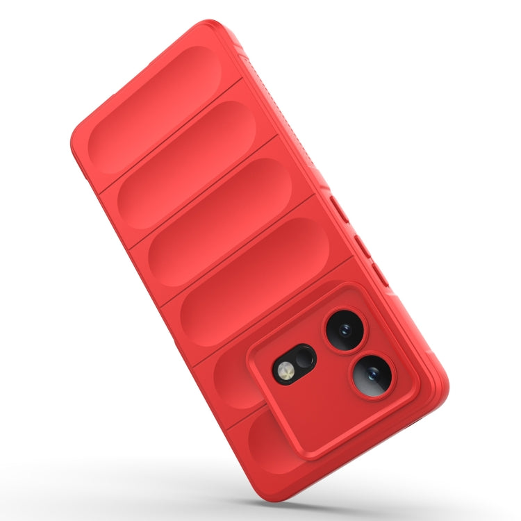 Magic Shield TPU + Flannel Phone Case, For vivo iQOO Neo8, For vivo Y78+ Global, For vivo iQOO Z7x, For vivo Y27 4G Global