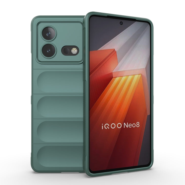 Magic Shield TPU + Flannel Phone Case, For vivo S17e, For vivo iQOO Neo8, For vivo Y78+ Global, For vivo iQOO Z7x