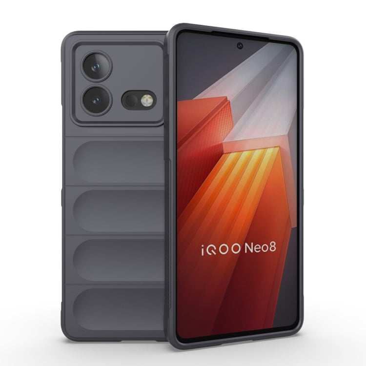 Magic Shield TPU + Flannel Phone Case, For vivo S17 Pro, For vivo S17, For vivo S17e, For vivo iQOO Neo8