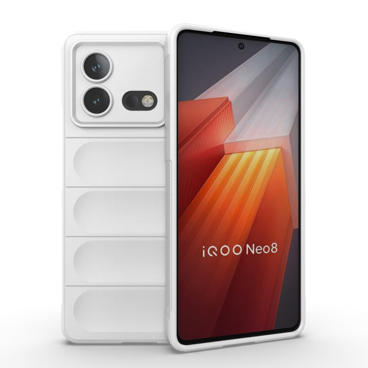 Magic Shield TPU + Flannel Phone Case, For vivo S17e, For vivo iQOO Neo8, For vivo Y78+ Global, For vivo iQOO Z7x