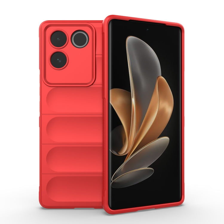 Magic Shield TPU + Flannel Phone Case, For vivo S17e, For vivo iQOO Neo8, For vivo Y78+ Global, For vivo iQOO Z7x