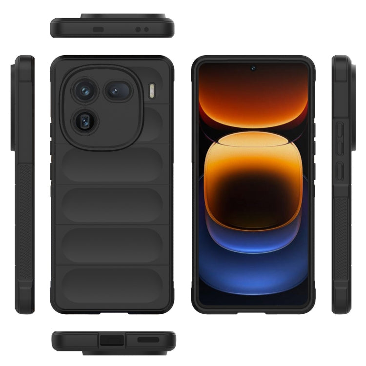 Magic Shield TPU + Flannel Phone Case, For vivo iQOO 12 5G, For vivo V29e 4G Global, For vivo Y36 4G, For vivo S17 Pro