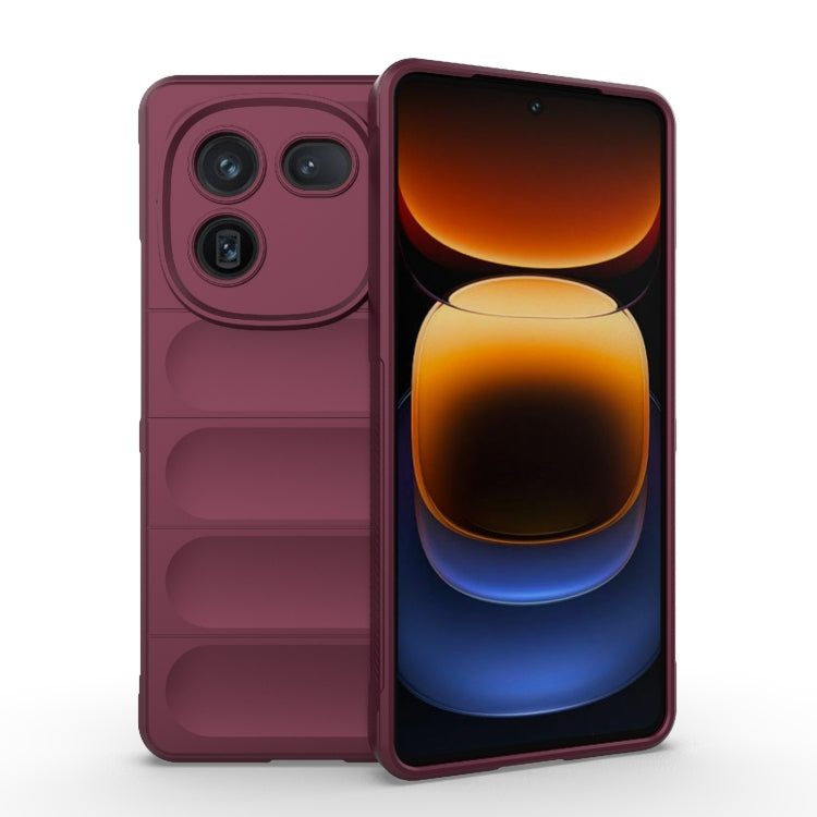 Magic Shield TPU + Flannel Phone Case, For vivo X100 5G, For vivo iQOO 12 Pro 5G, For vivo iQOO 12 5G, For vivo V29e 4G Global
