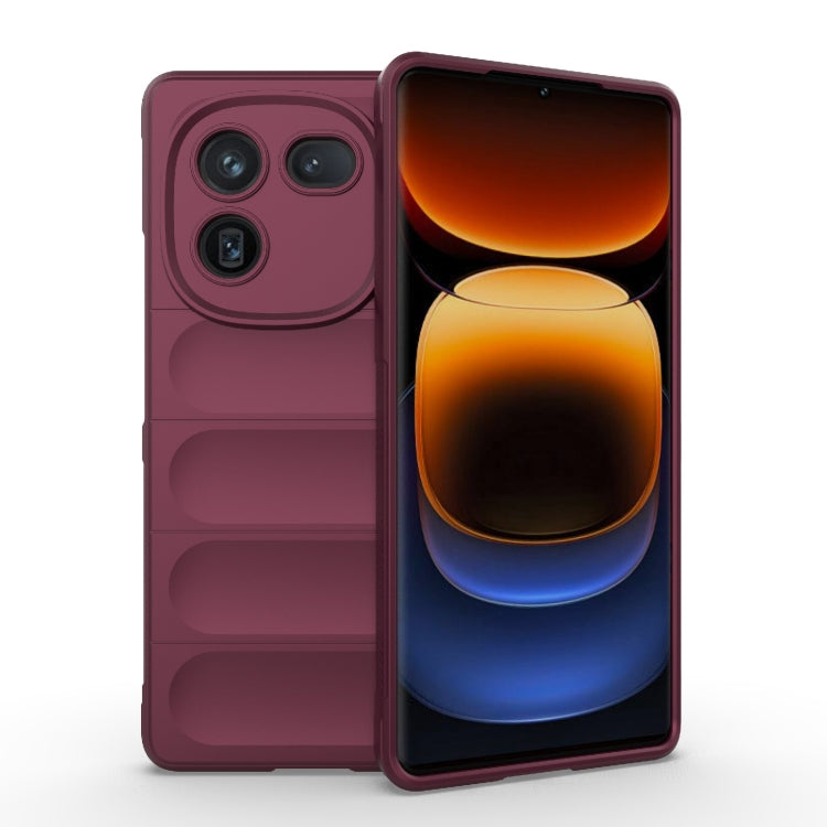 Magic Shield TPU + Flannel Phone Case, For vivo X100 5G, For vivo iQOO 12 Pro 5G, For vivo iQOO 12 5G, For vivo V29e 4G Global